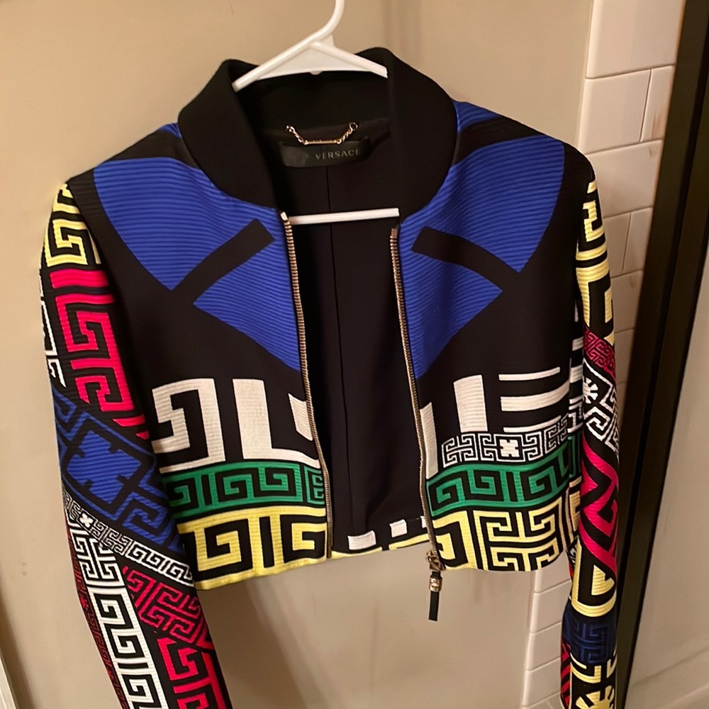 Versace Jacket Size 42 (Authentic)Excellent Condi… - image 1